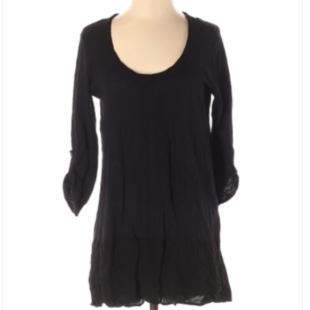 [Left of Center] Scoop Neck Long Sleeve Top - S